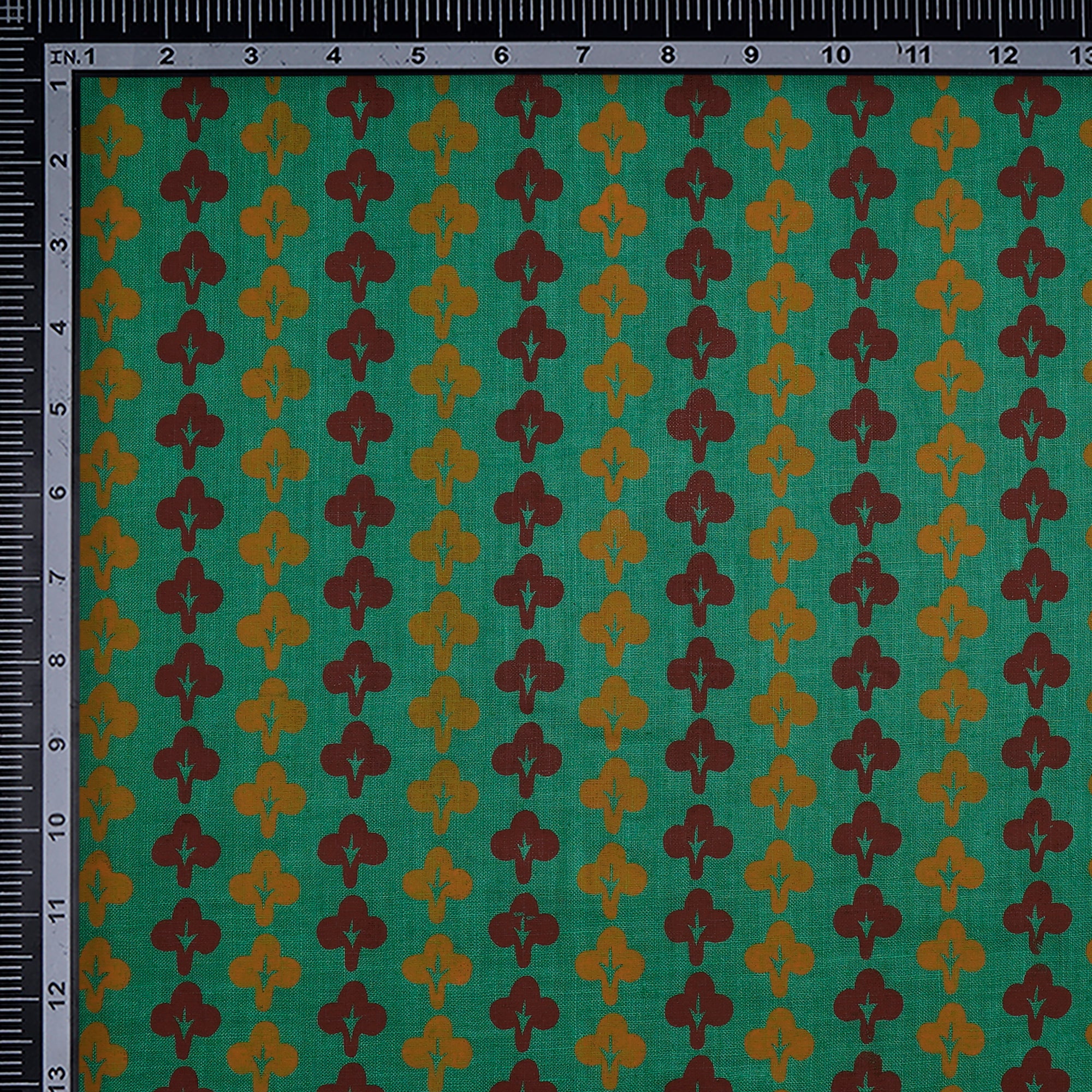 Multi Color Printed Matka Silk Fabric