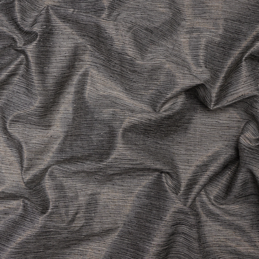 Grey Color Poly Lurex Fabric