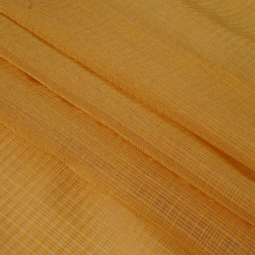 Golden Color Cotton Kota Fabric