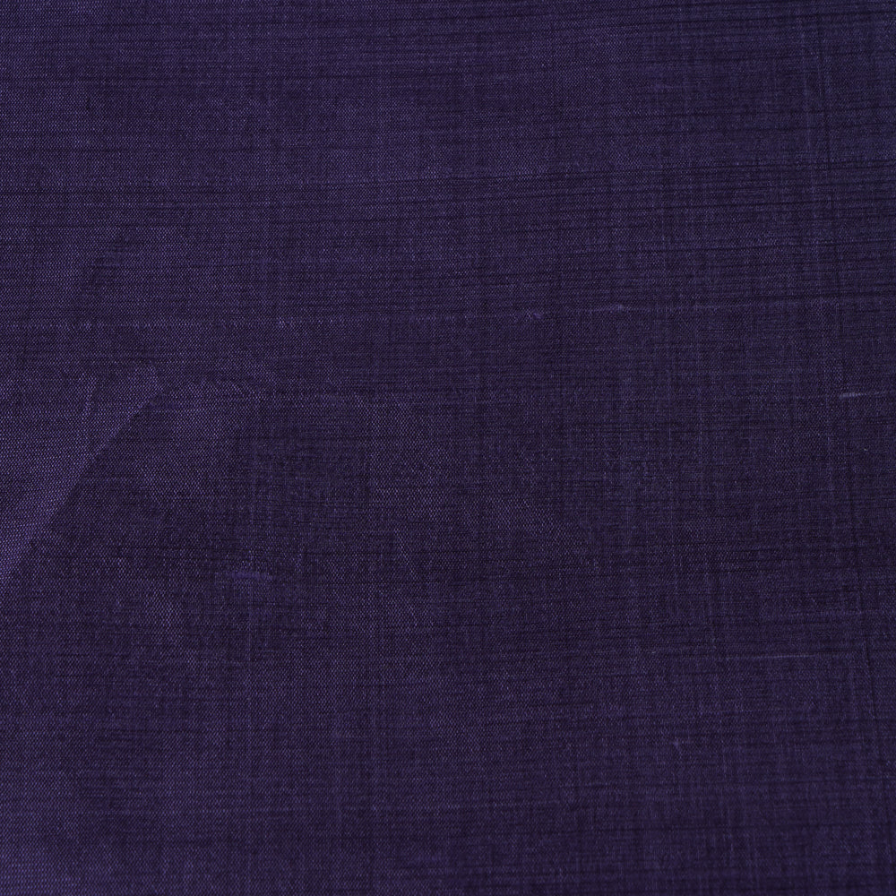 Purple Color Kora Dupion Silk Fabric