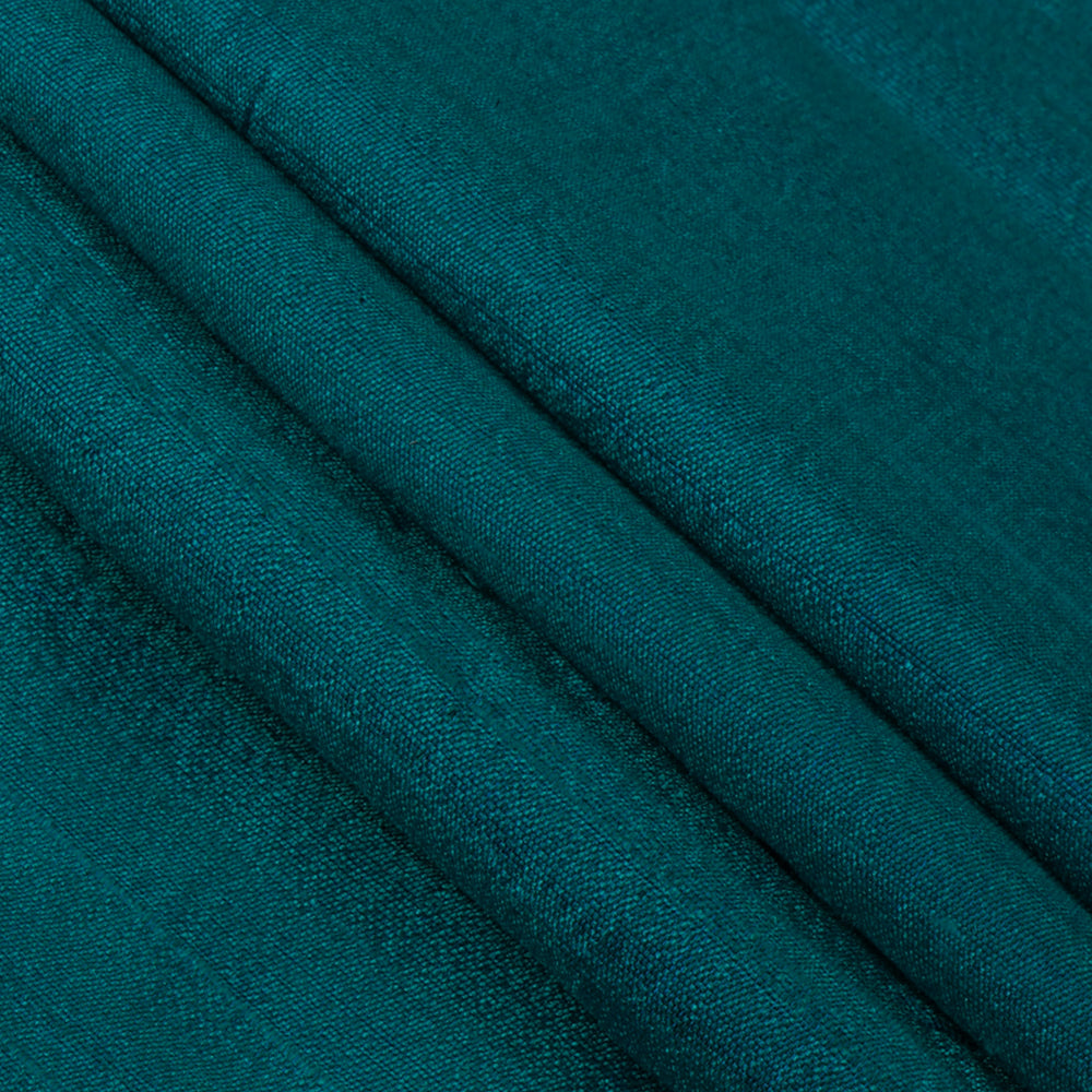 Sea Green Color Dupion Silk Fabric