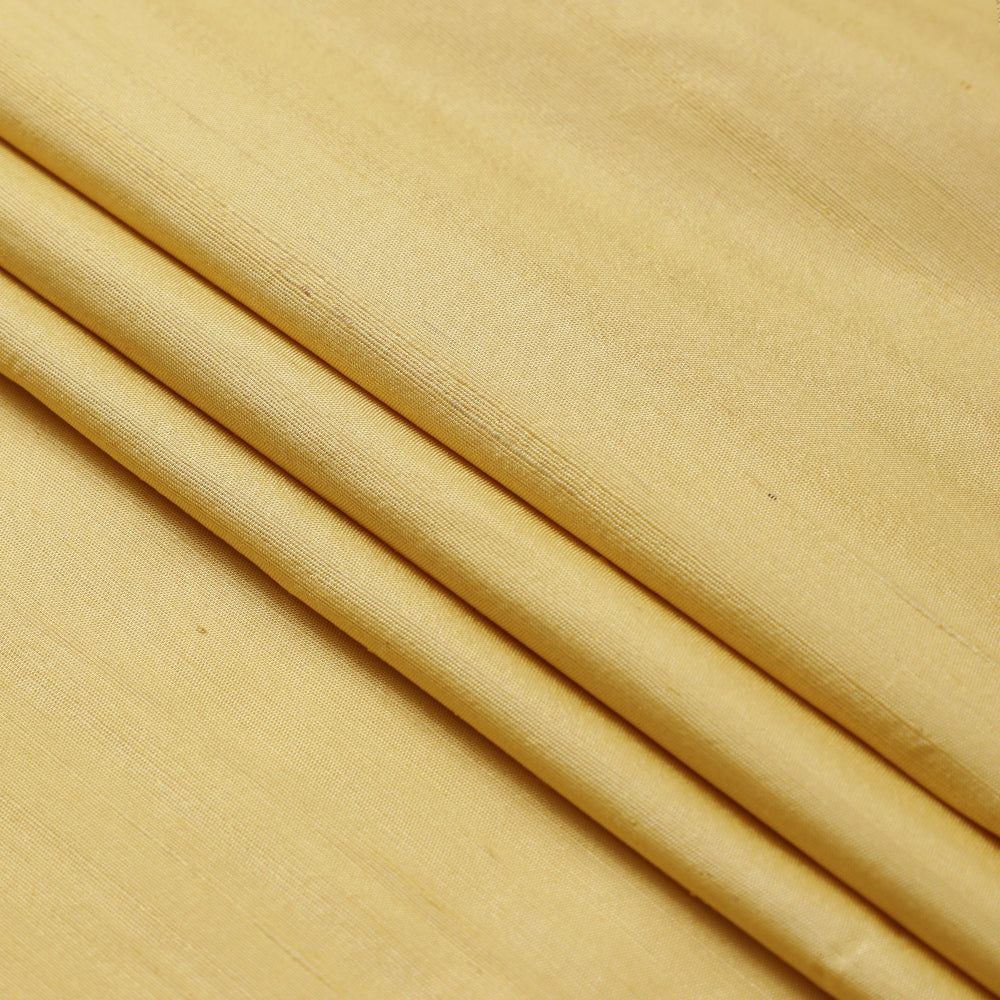 Parmesan Color Blended Dupion Silk Fabric