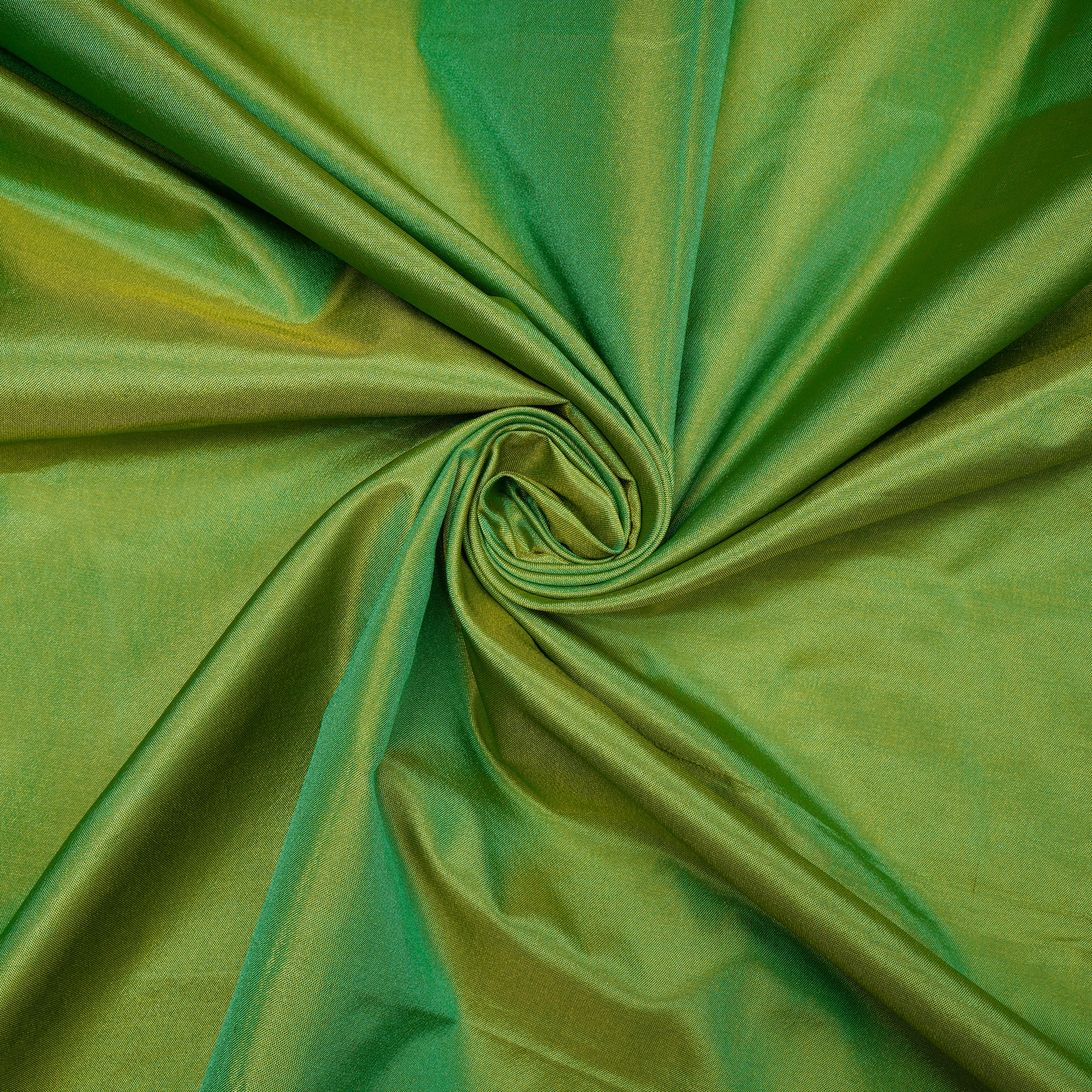 Green Color Polyester Fabric