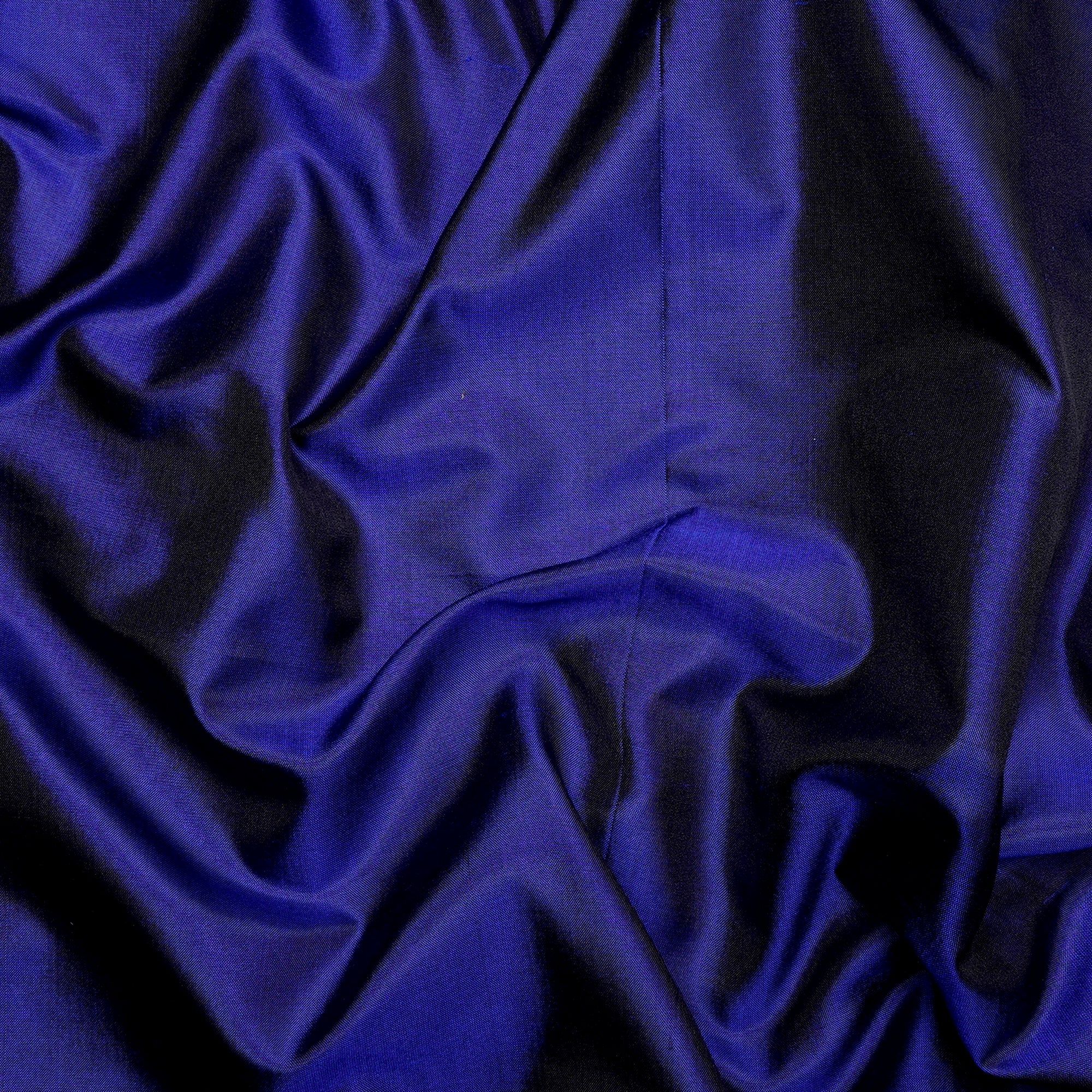 Dark Indigo Color Polyester Fabric