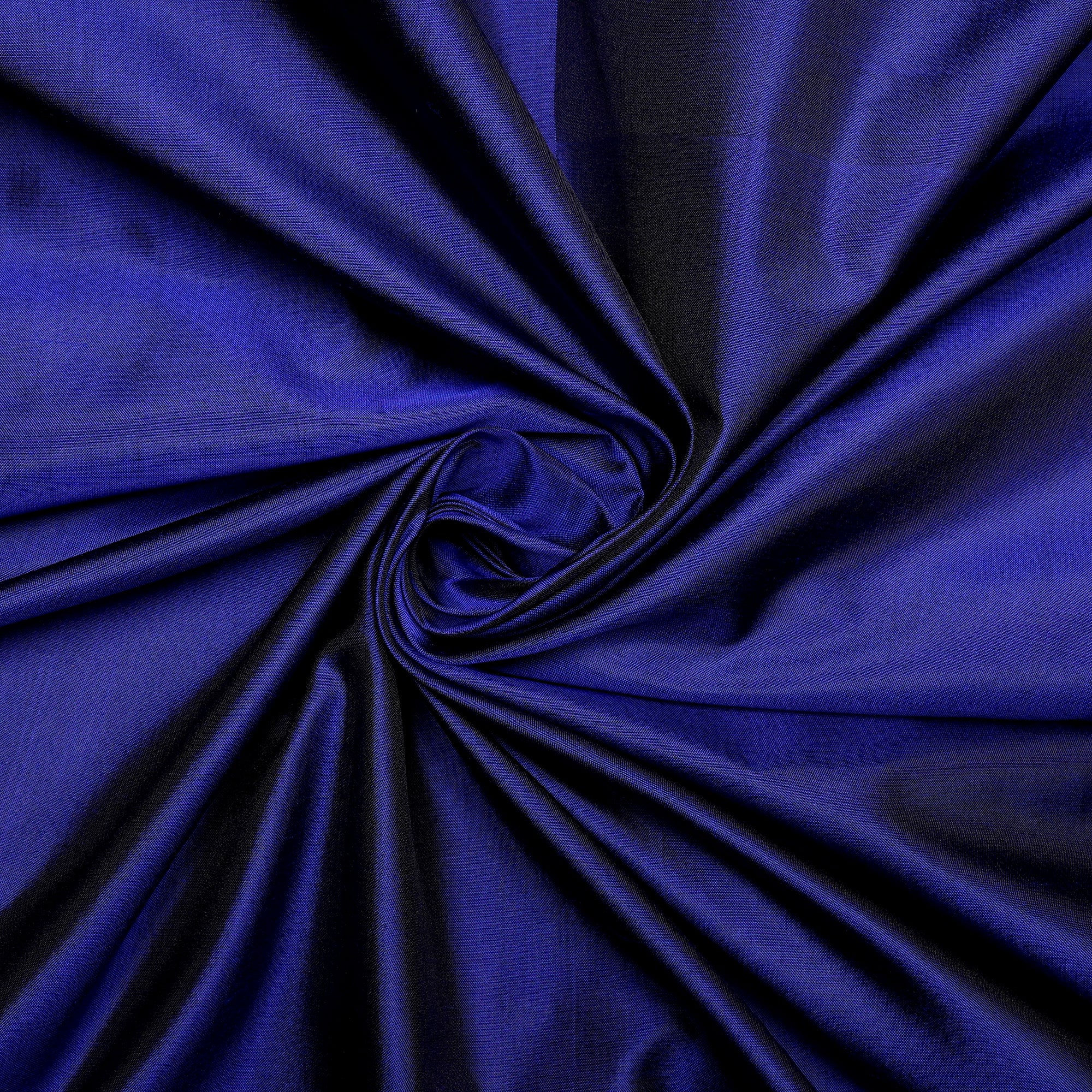 Dark Indigo Color Polyester Fabric
