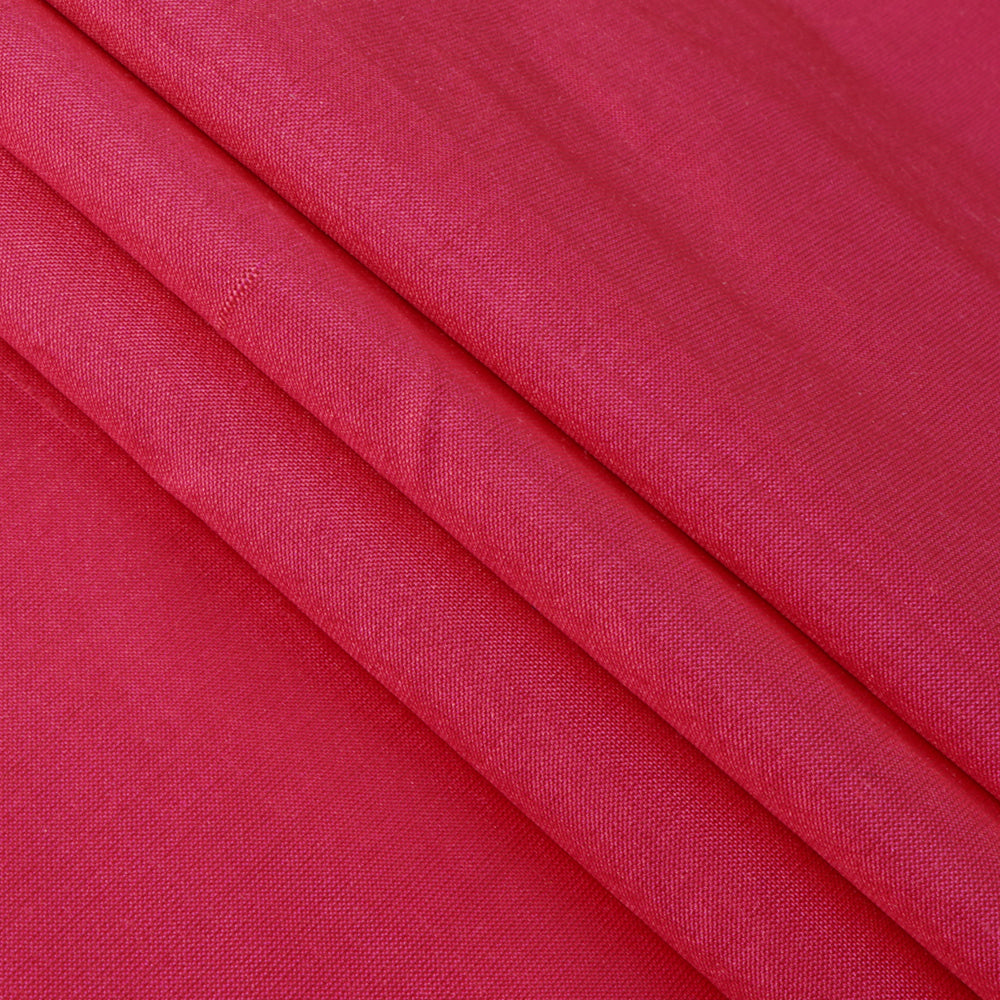 Pink Color Dupion Silk Fabric