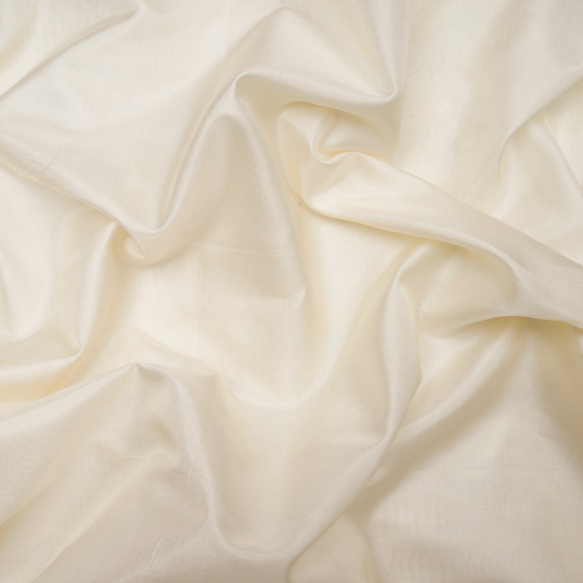 Cream Color Bangalore Silk Fabric