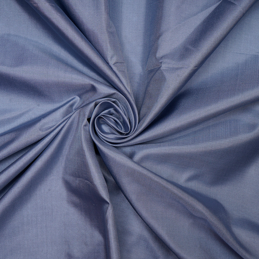Grey Color Bangalore Silk Fabric