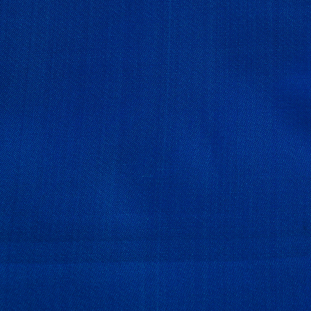 Blue Color Satin Silk Fabric