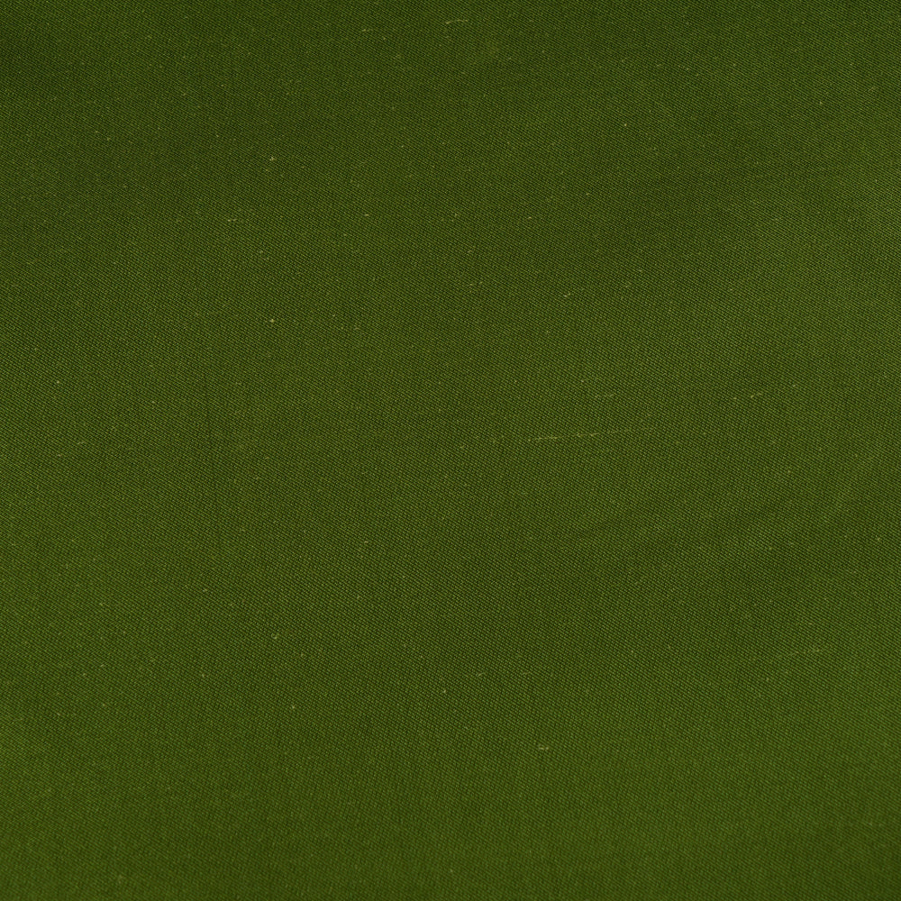 Green Color Satin Silk Fabric