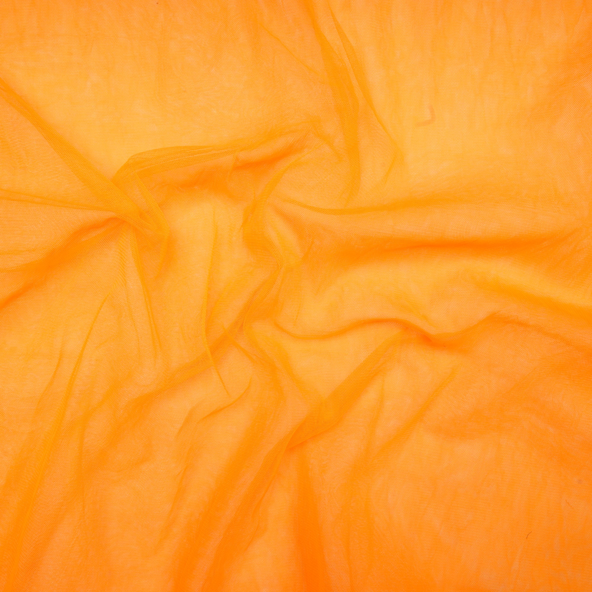 Orange Color Nylon Butterfly Net Fabric