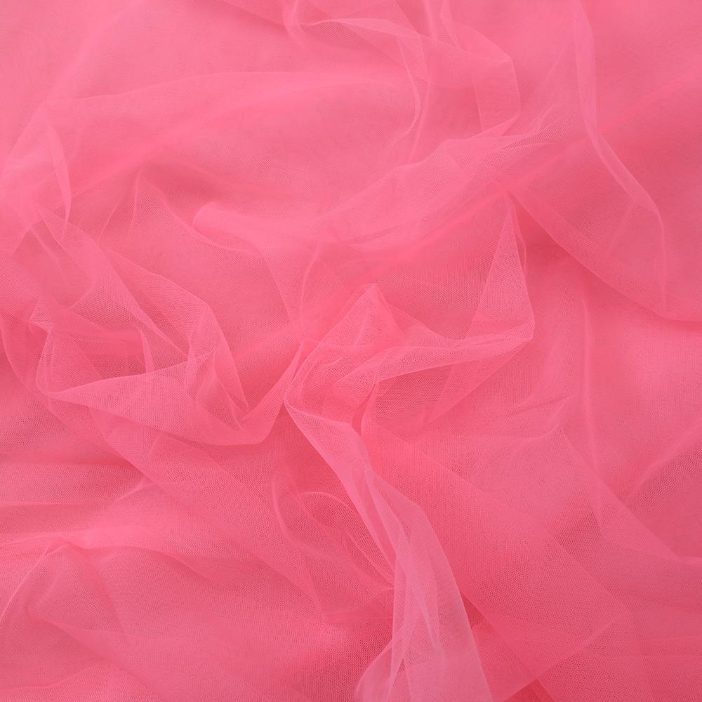 Light Pink Color Nylon Butterfly Net Fabric