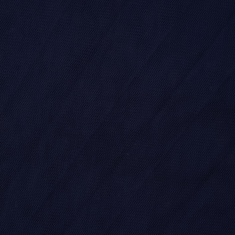 Navy Blue Color Nylon Butterfly Net Fabric