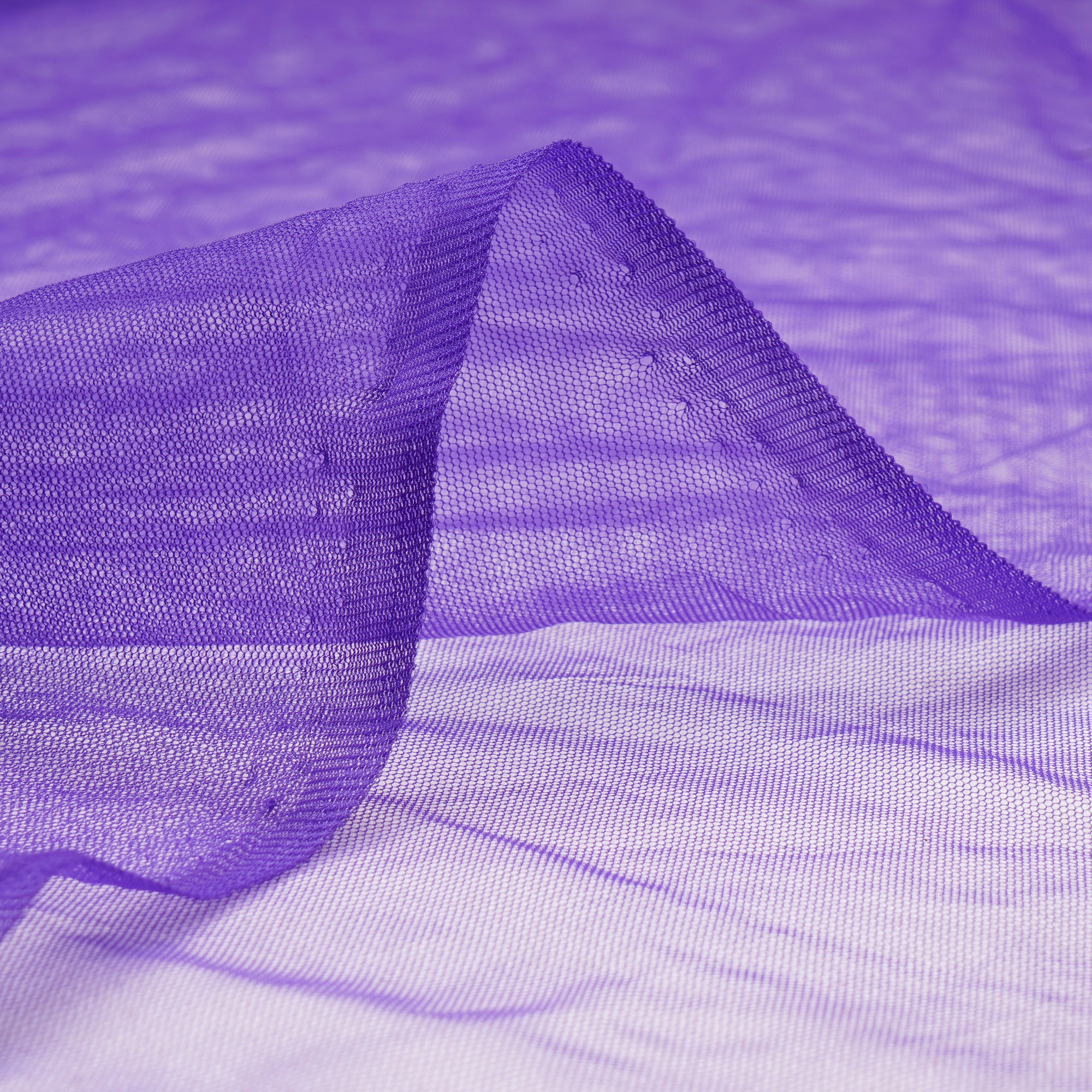 Violet Color Nylon Butterfly Net Fabric