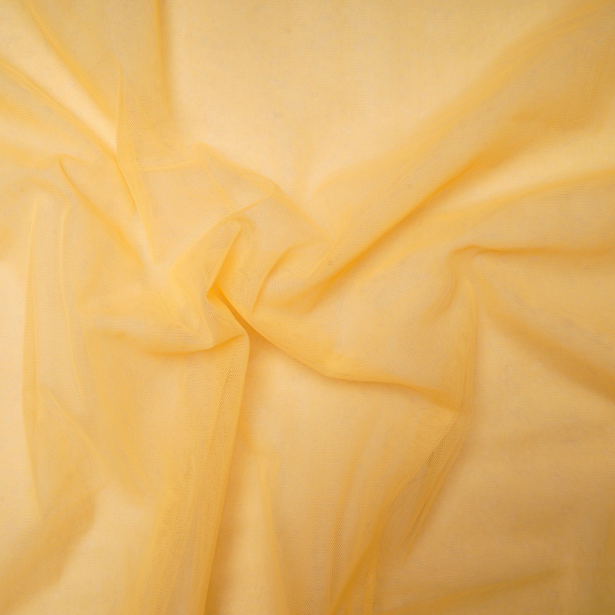 Corn Harvest Yellow Color Nylon Butterfly Net Fabric
