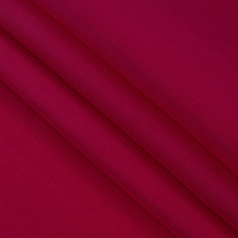 Pink Color Ombre Dyed Chiffon Silk Fabric