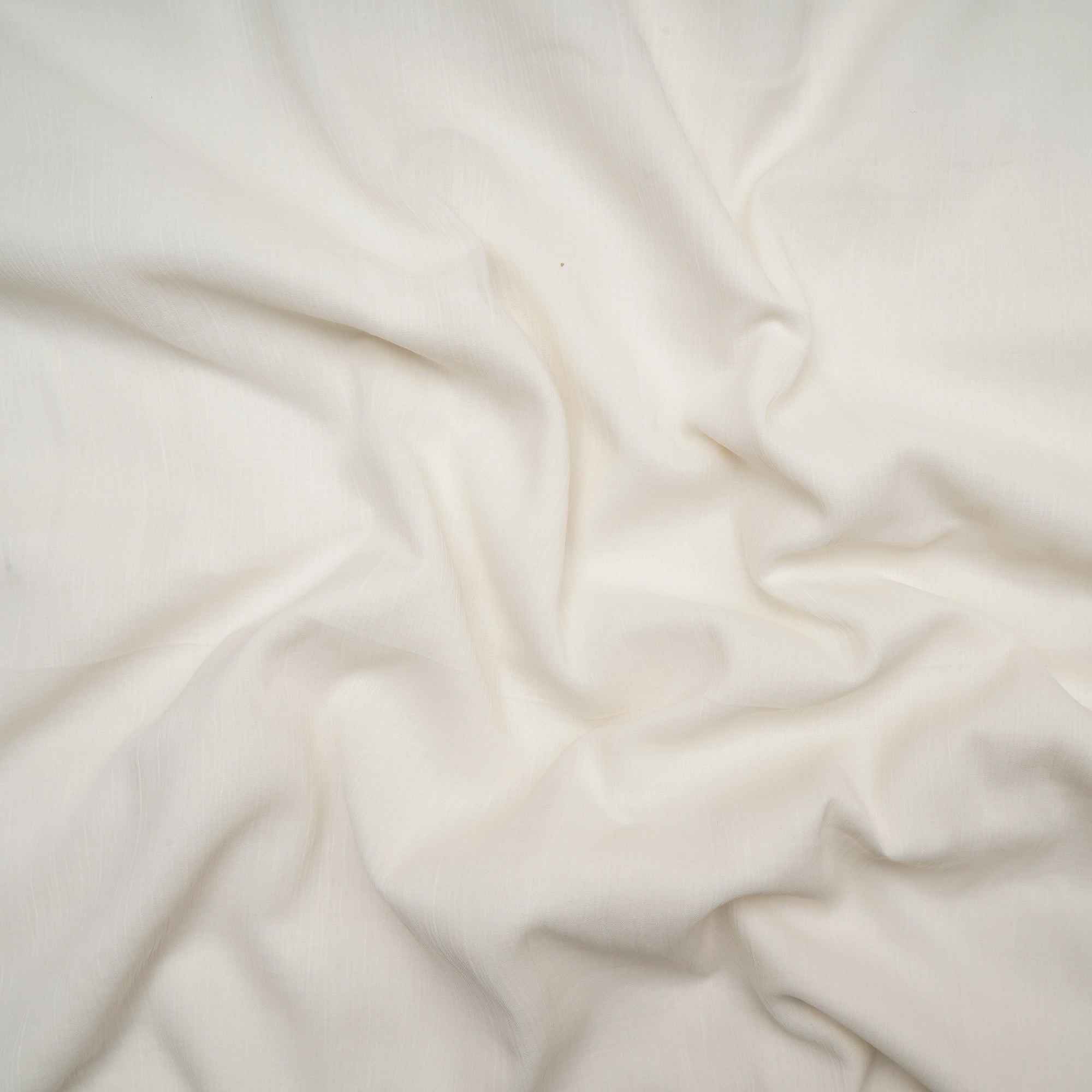 White Silk Fabric by the Yard - Washable