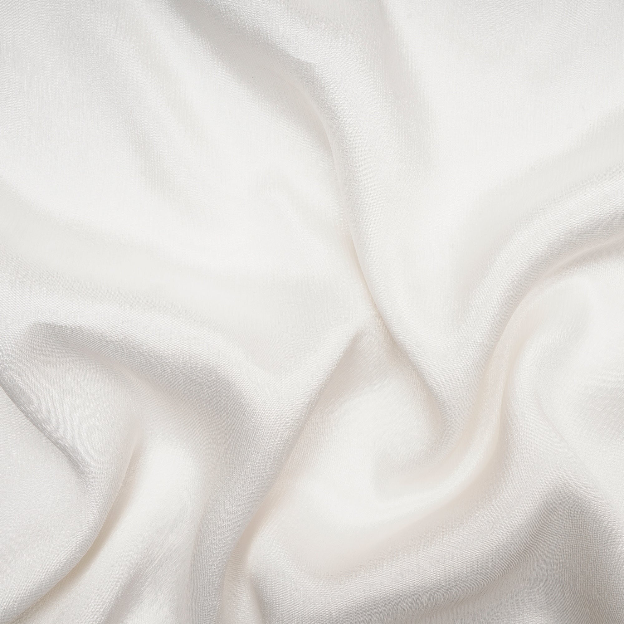 White Dyeable Plain Chiffon Silk Fabrics