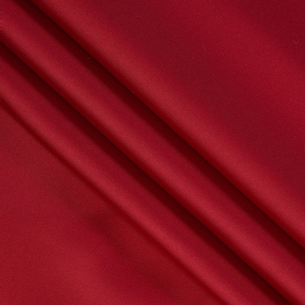 Maroon Color Satin Lycra Fabric