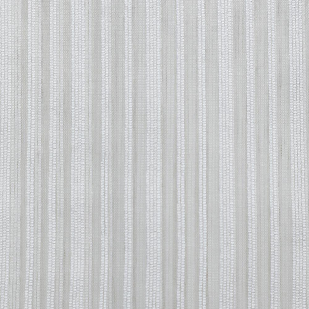 Organza Silk Fabric With Stripes | White Color|FFAB Fabric Collection