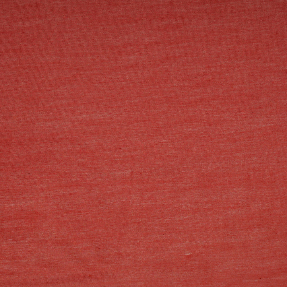 Red Color Cotton Silk Fabric
