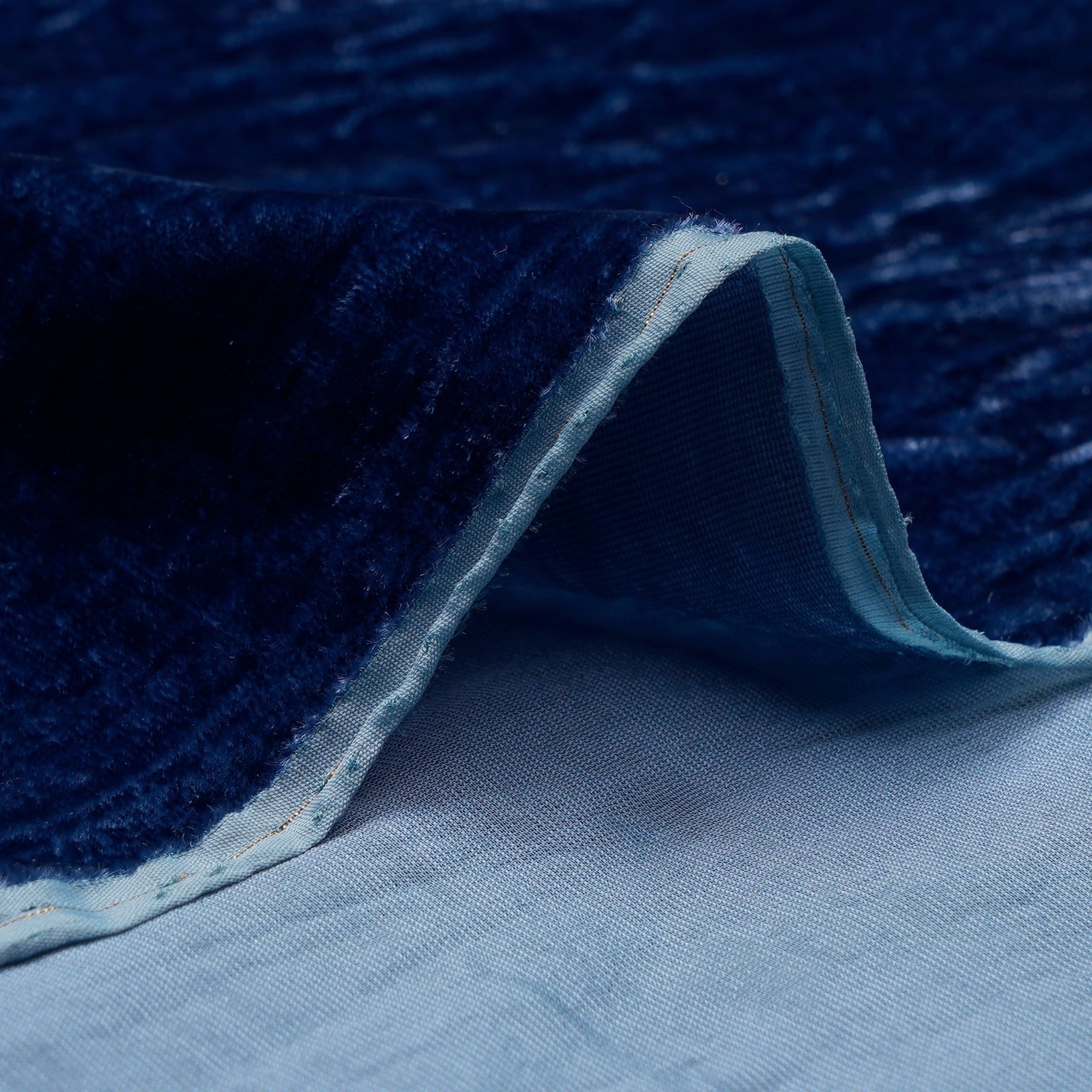 Set Sail Piece Dyed Silk Velvet Fabric