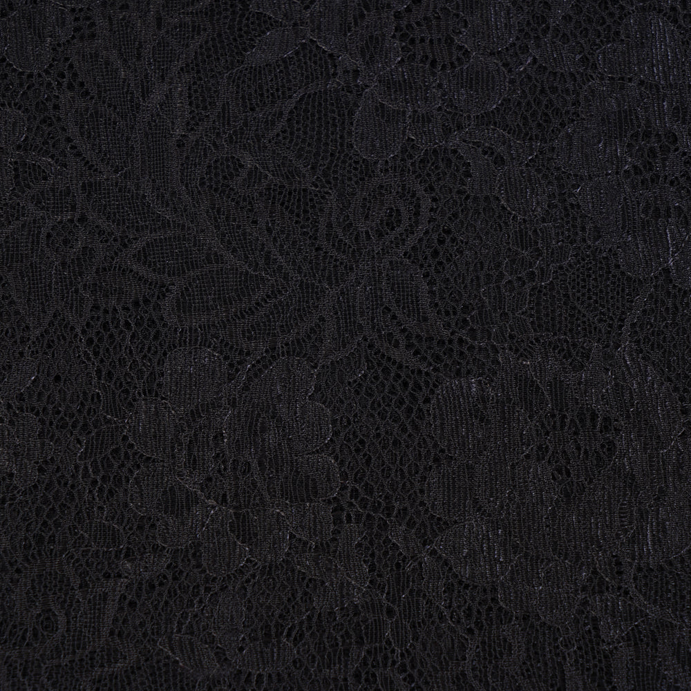 Black Color Nylon Net Fabric