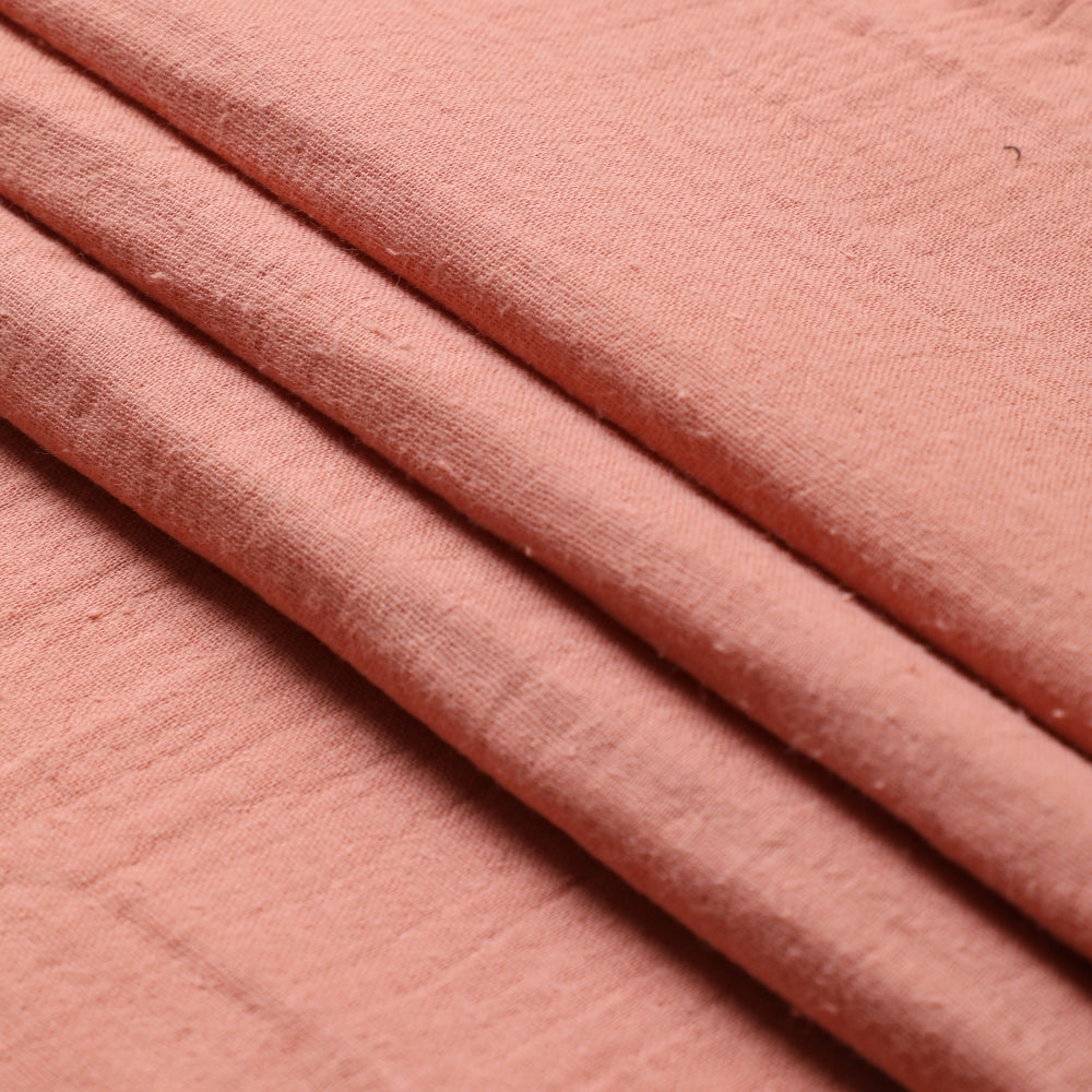 Salmon Color Cotton Fabric