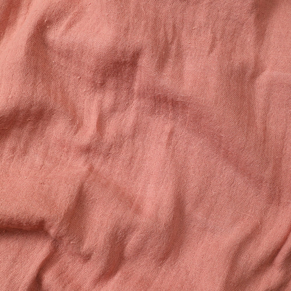 Salmon Color Cotton Fabric