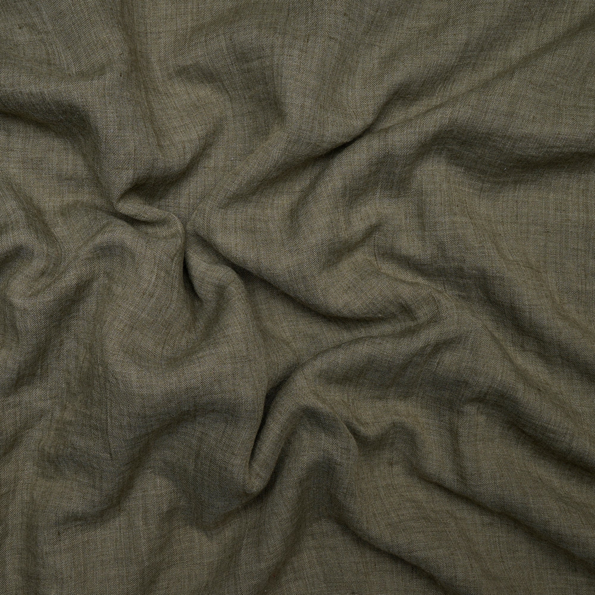 Green Smoke Color Cheese Cotton Fabric