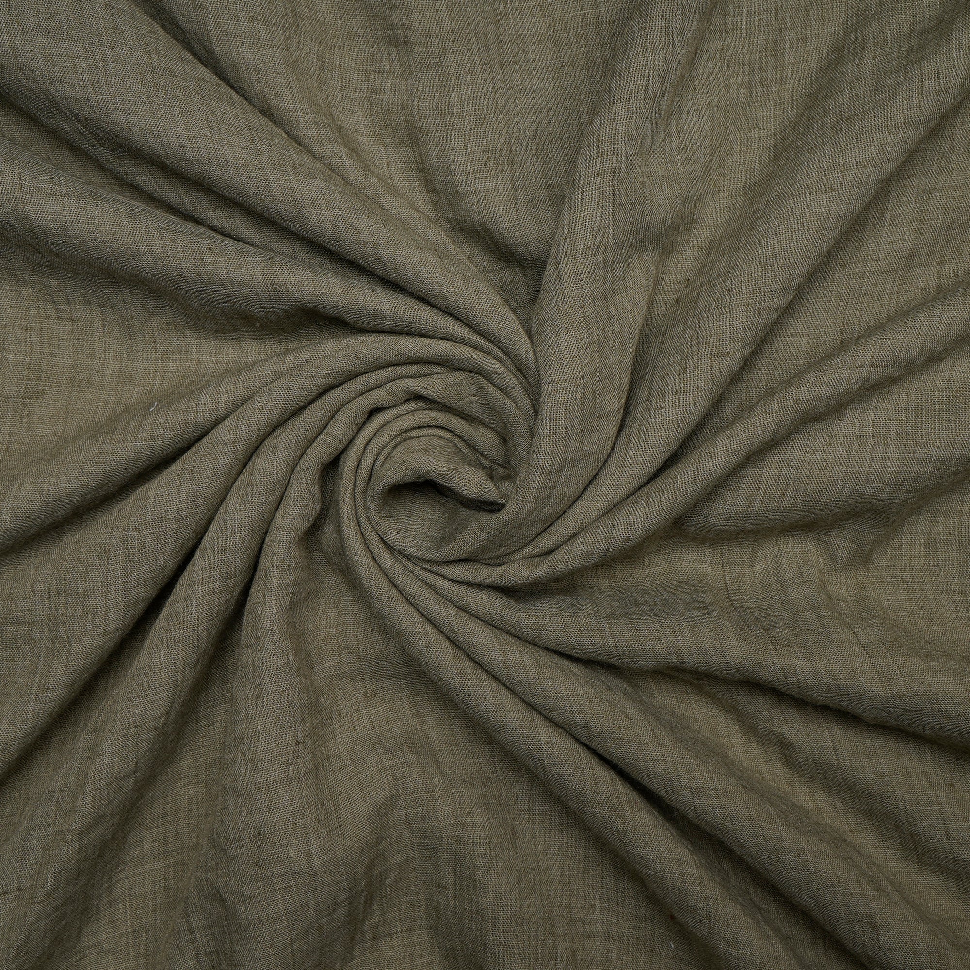 Green Smoke Color Cheese Cotton Fabric