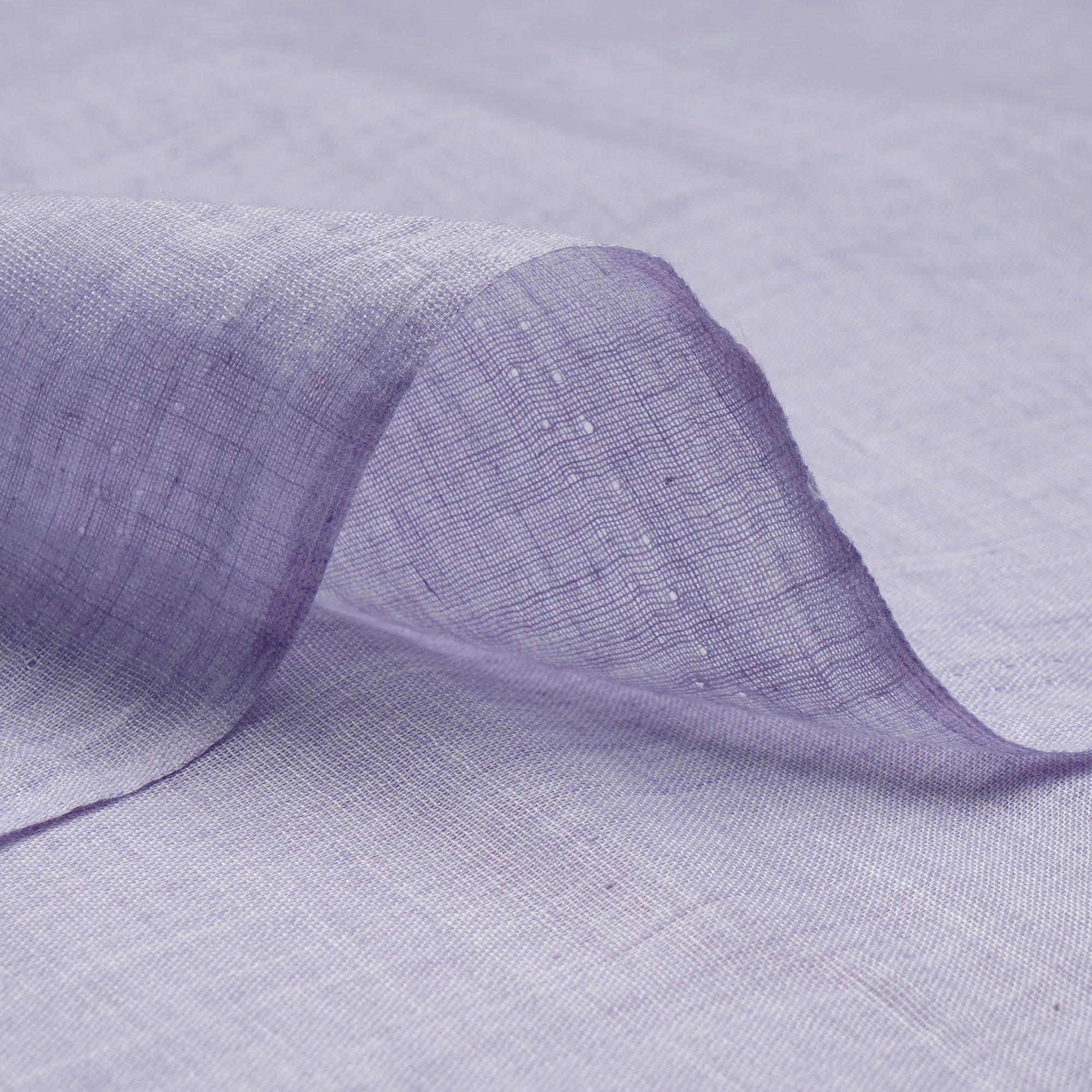 Light Lavender Cheese Cotton Chambray Fabric