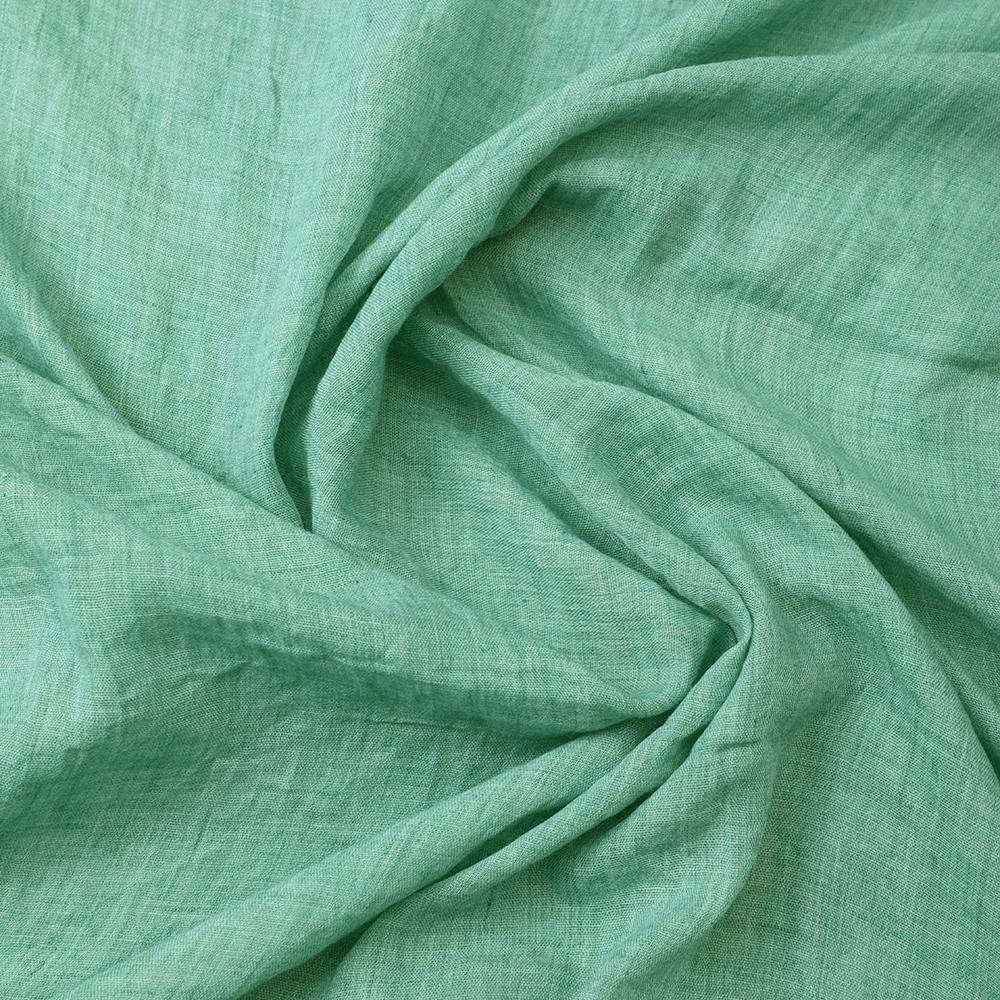Peapod Green Color Cheese Cotton Fabric