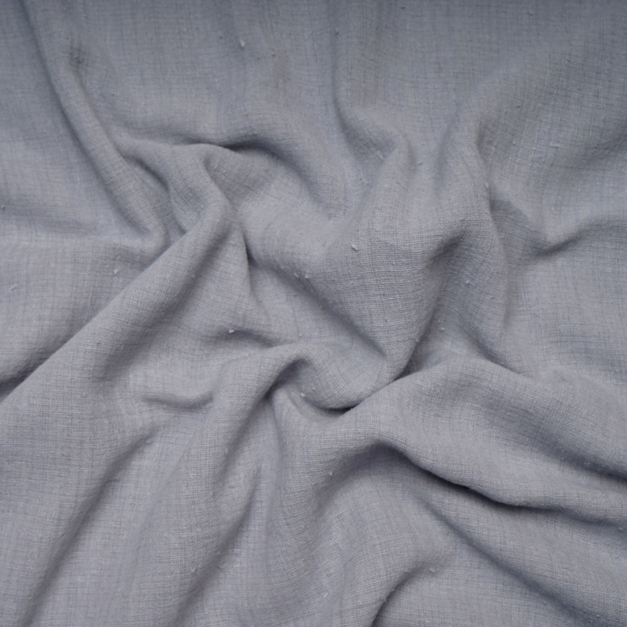 Grey Mill Dyed Cotton Matka Slub Fabric