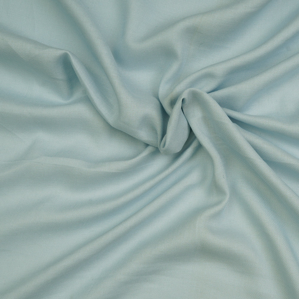 Light Blue Color Linen Modal Twill Fabric