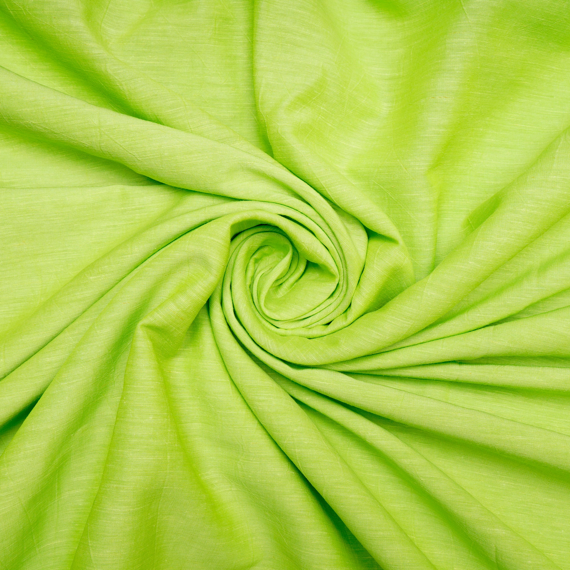 Light Green Color Remi Satin Fabric