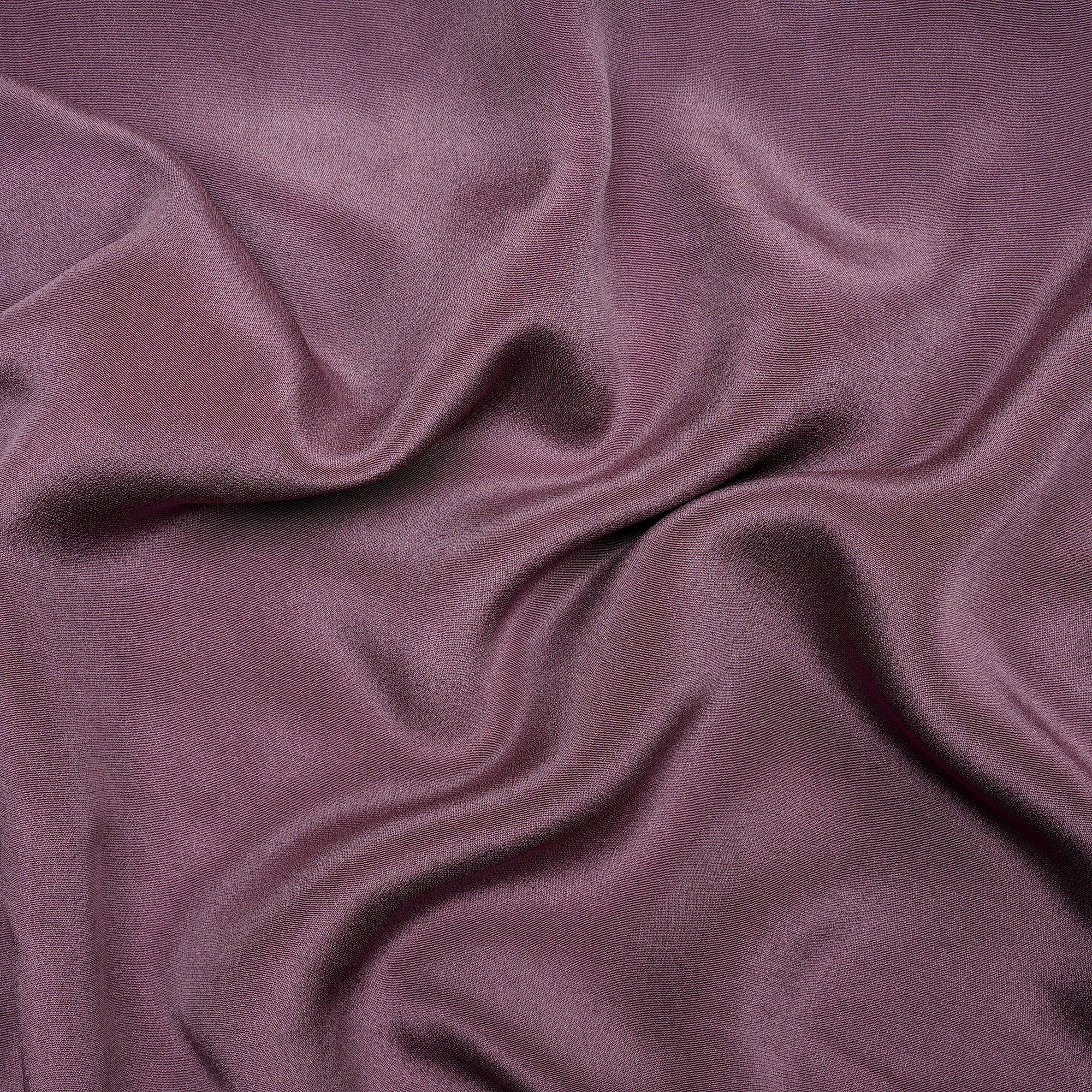 Dusty Lavender Color Heavy Crepe Silk Fabric