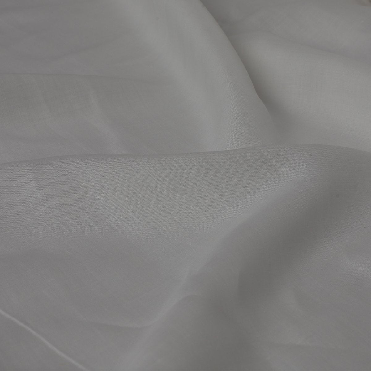 White Color Ramie Linen Fabric