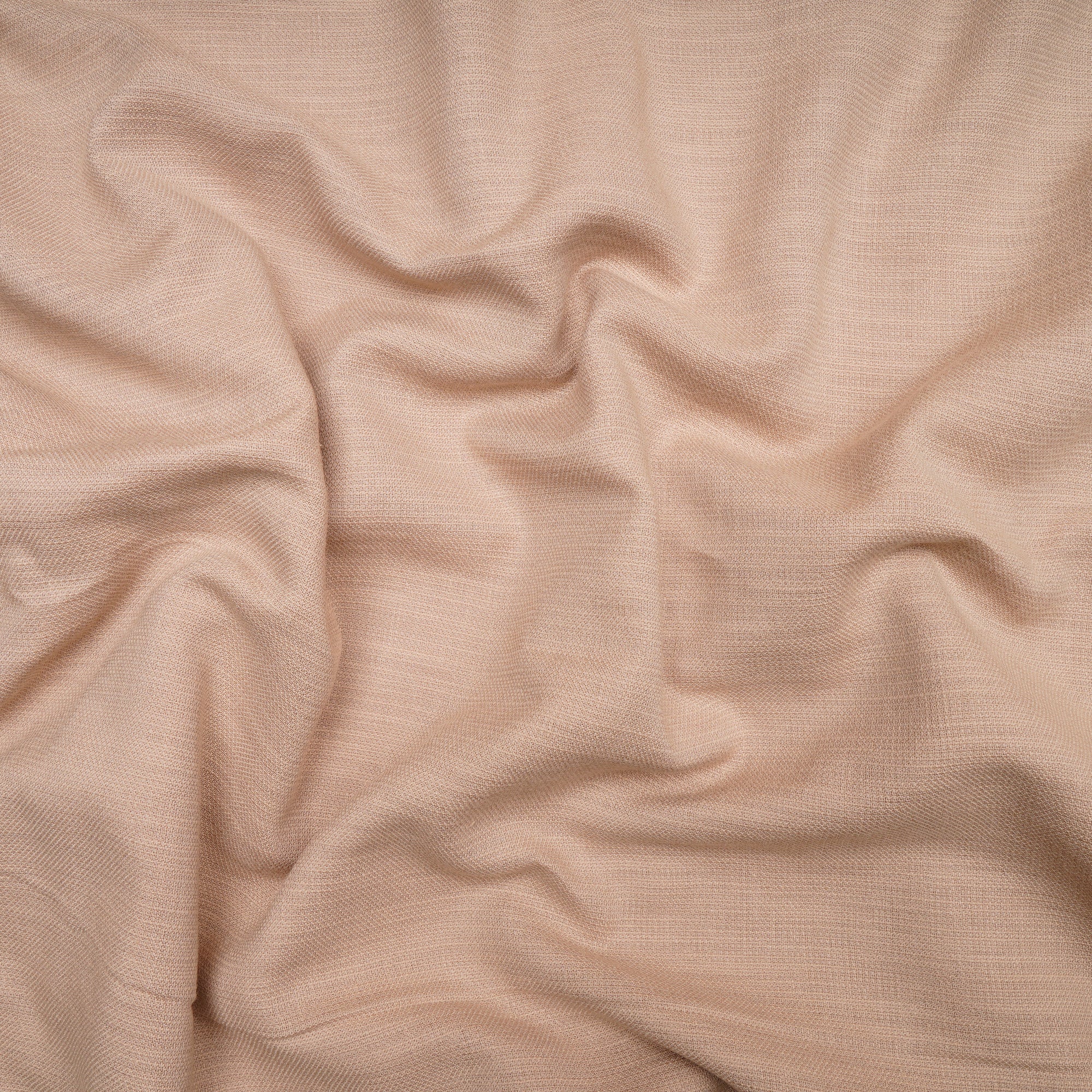Dust Color Slub Viscose Cotton Fabric