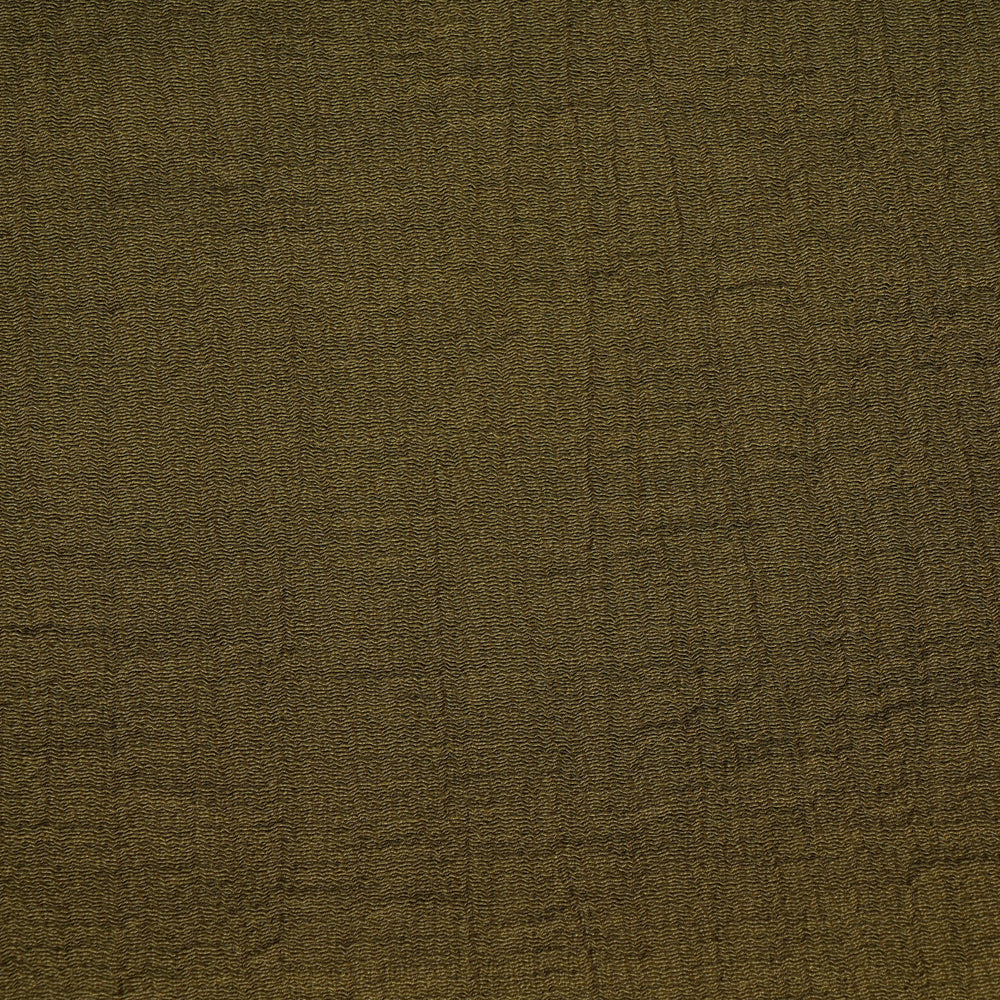 Olive Green Color Viscose Fabric