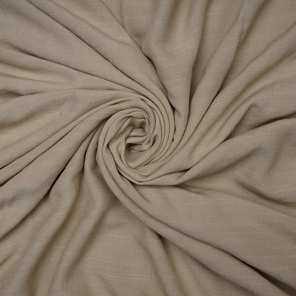 Sage Green Color Yarn Dyed Linen Crepe Fabric