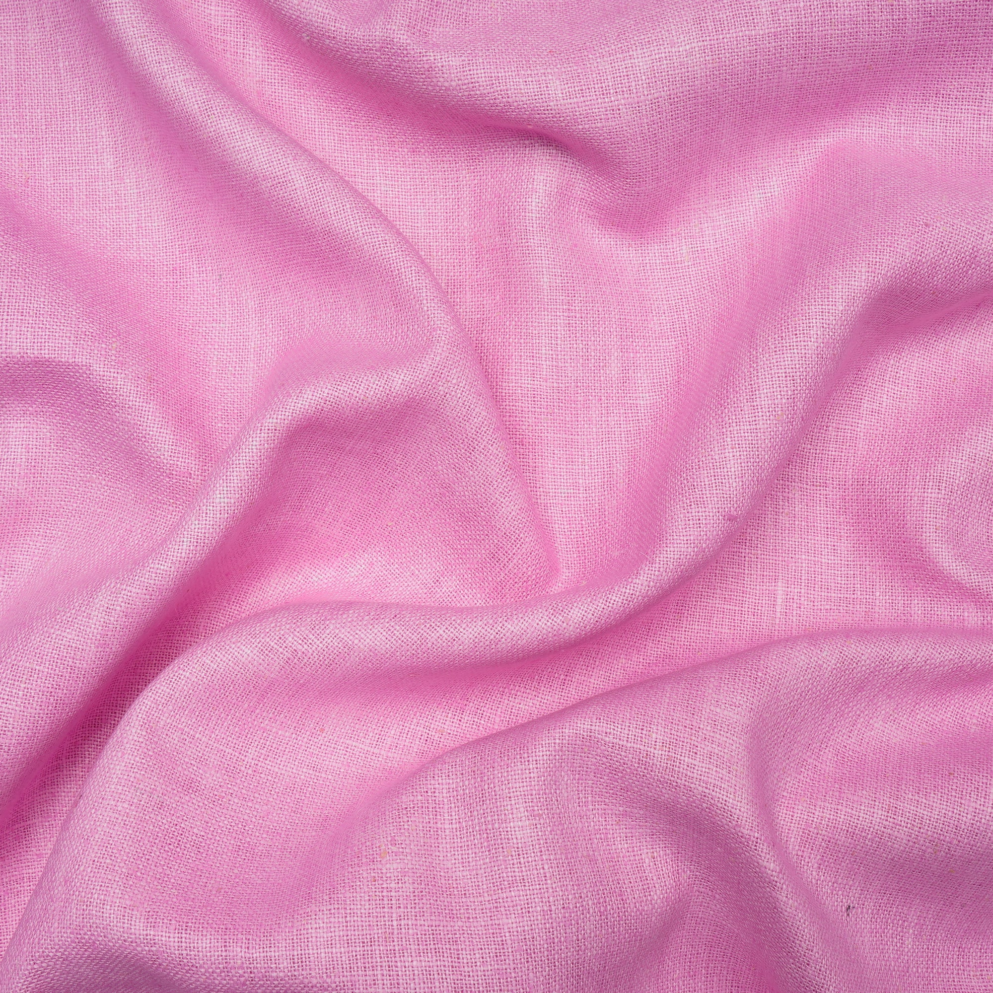 Ultra Pink Color Matka Noile Silk Fabric