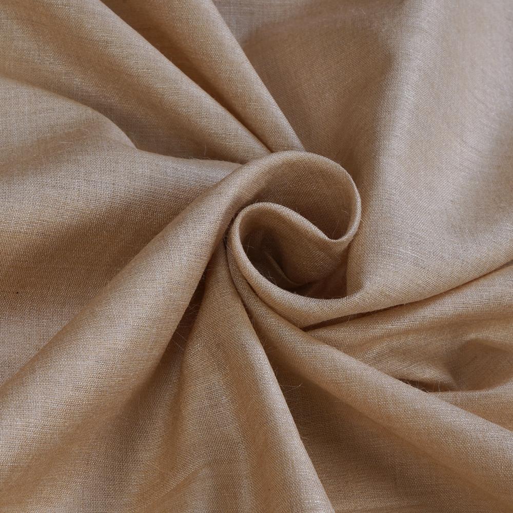 Ecru Color Muga Silk Dyeable Fabric
