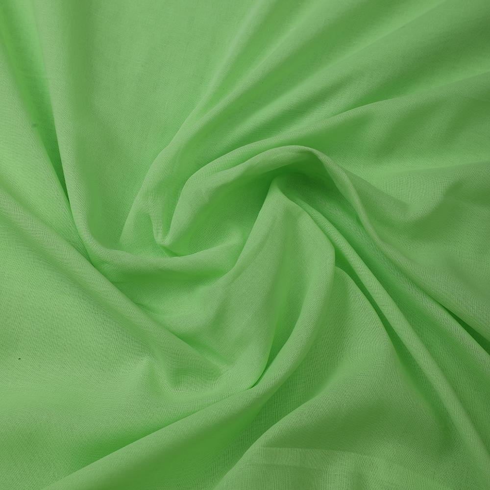 Pear Color Piece Dyed High Twist 2x2 Cotton Voile Fabric