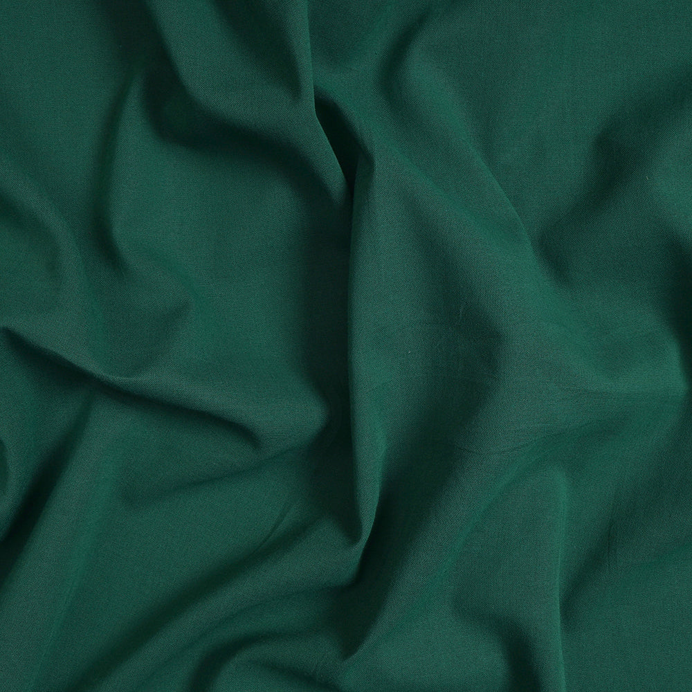Green Color Mill Dyed High Twist 2x2 Cotton Voile Fabric