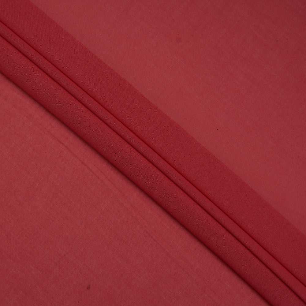Pink Color Mill Dyed High Twist 2x2 Cotton Voile Fabric