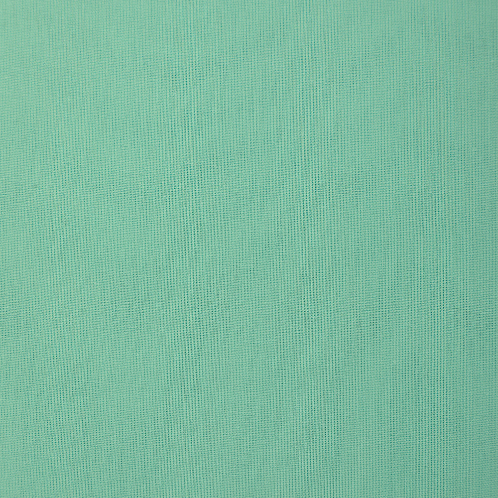 Mint Green Color Mill Dyed High Twist 2x2 Cotton Voile Fabric