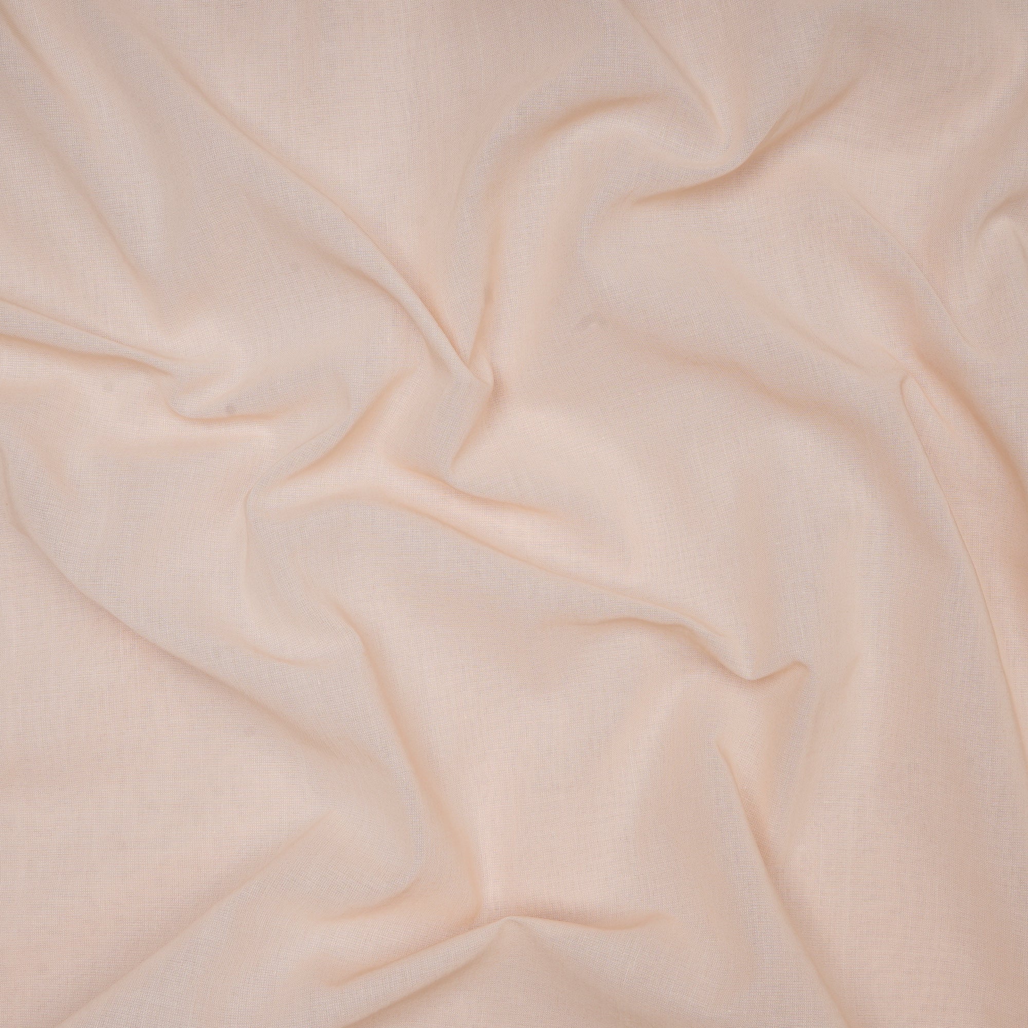Light Blush Mill Dyed High Twist 2x2 Cotton Voile Fabric