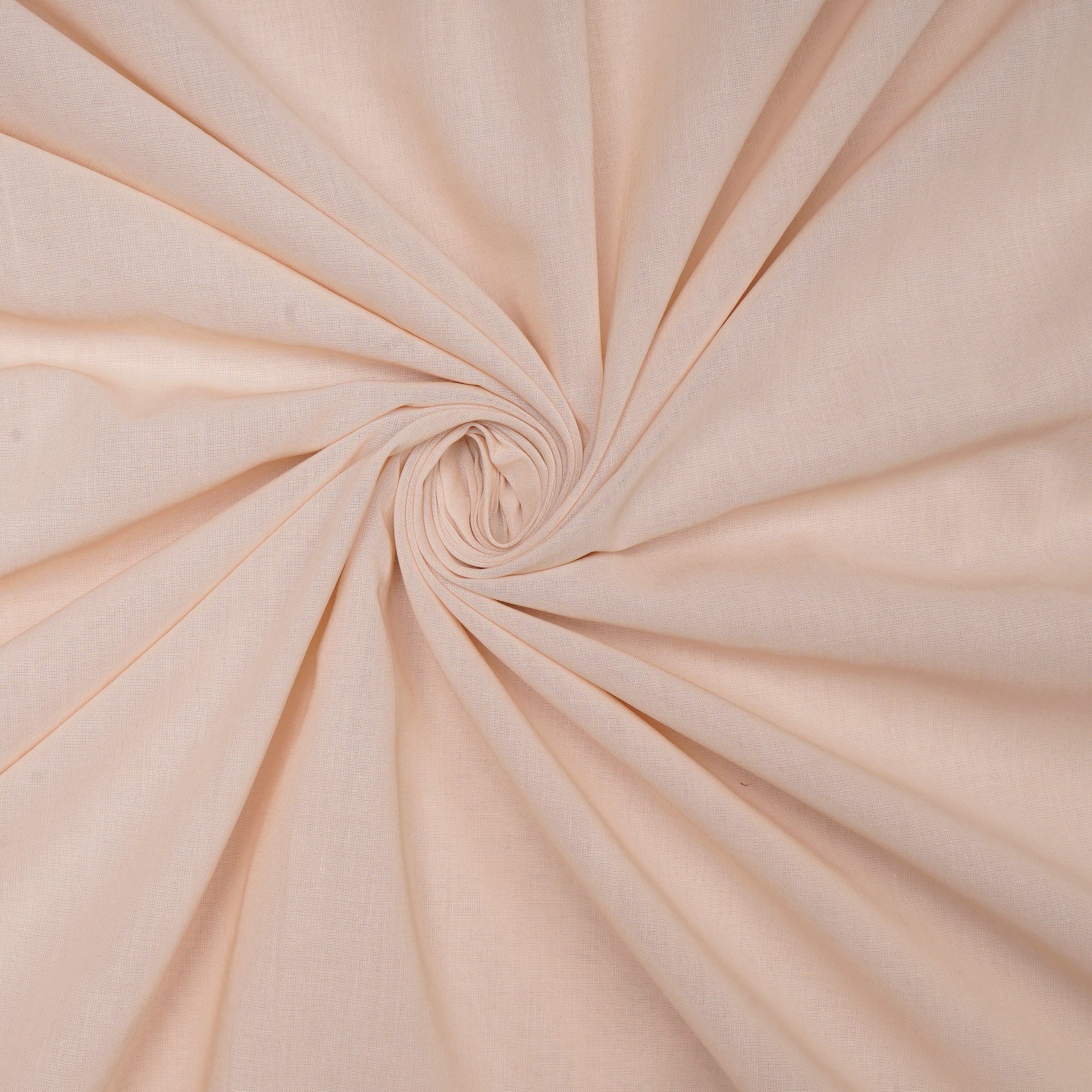Light Blush Mill Dyed High Twist 2x2 Cotton Voile Fabric