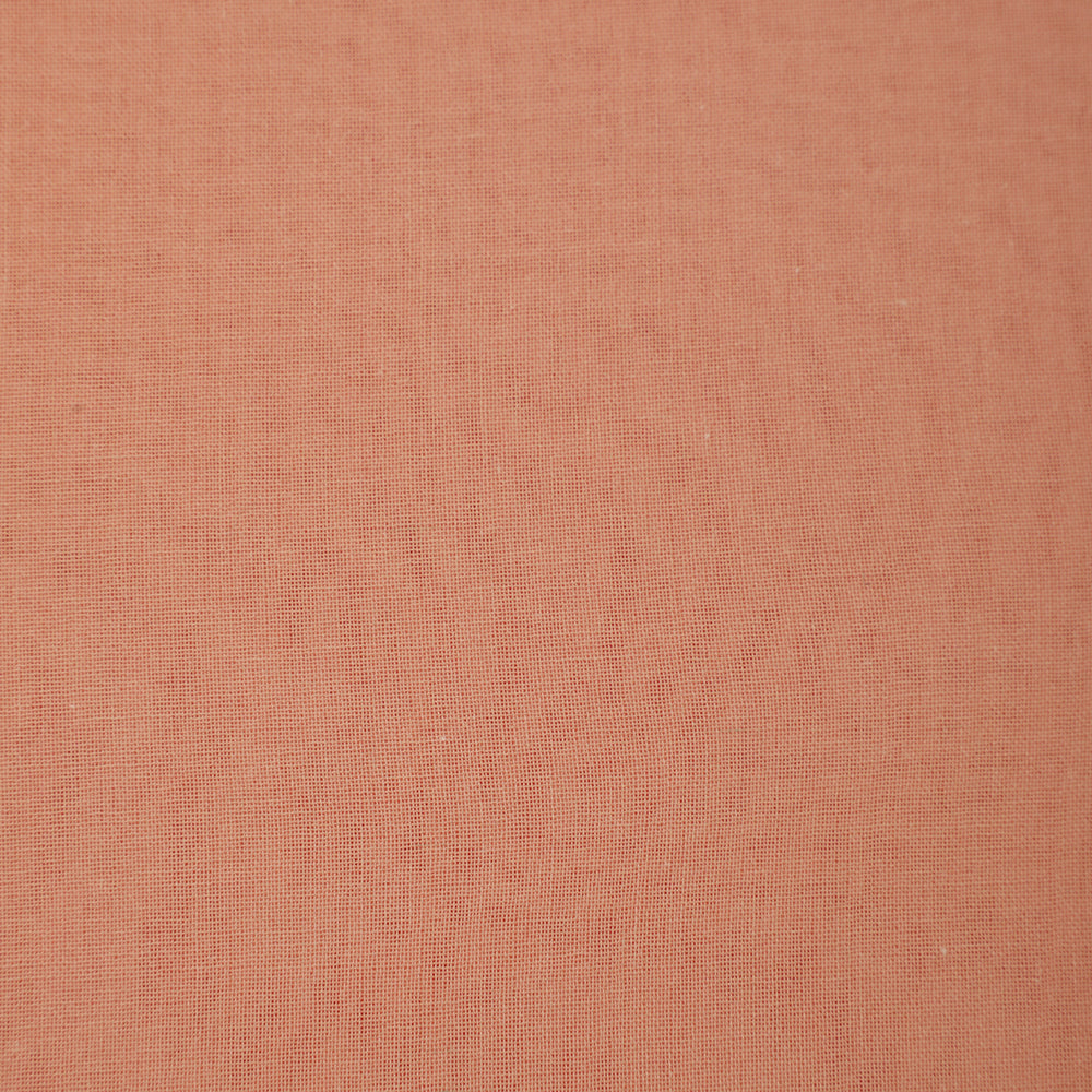 Salmon Buff Color Piece Dyed High Twist 2x2 Cotton Voile Fabric